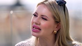 Georgia at golf ends up with 2 big cocks in her room