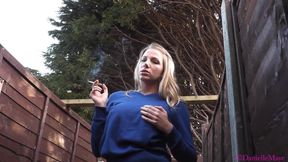 Smoking Behind the College