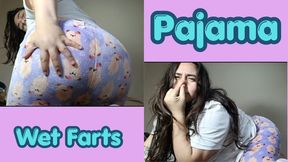 Pajama Wet Farts( (BBW woman)