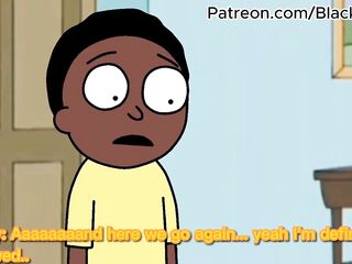 Lois Griffin Going Down on Ebony Morty