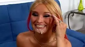 Very fantastic wifey takes giant dick