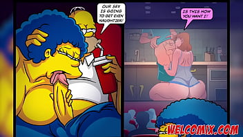 Naughtiness at the movies! The Simpsons Porn Comics