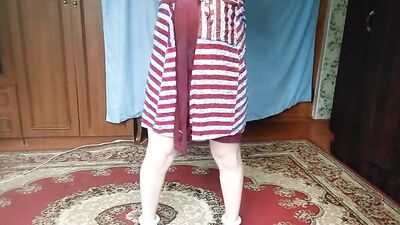 HOT FEMBOY BIG BUTT COLLEGE TEEN GIRLY DRESSED CUTE MODEL CROSSDRESSER KITTY AT HOME TRYING DRESSED AND MAKING SEXUAL PERFORM