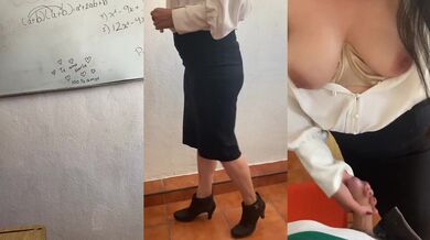 I FUCKED My Horny Teacher at Classromm! Latina Hot MILF! VOL 1