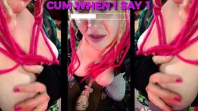 dildo sucking instructions the shemale has a big tasty cock and you are going to suck it includes mesmerize cei ending