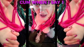 dildo sucking instructions the shemale has a big tasty cock and you are going to suck it includes mesmerize cei ending