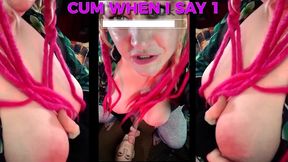 dildo sucking instructions the shemale has a big tasty cock and you are going to suck it includes mesmerize cei ending