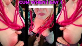 dildo sucking instructions the shemale has a big tasty cock and you are going to suck it includes mesmerize cei ending
