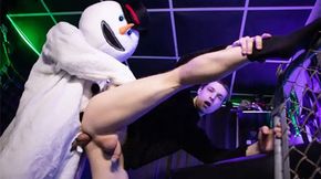 Thick Cock Snowman Fucks Cute Twink