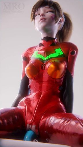 Plugsuit D.Va Riding Dildo [MoonRoomOom SOL]