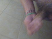 Getting off solo in hot milfs shower