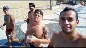 Em Copacabana com os melhores curtindo