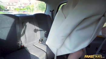 Blonde Bombshell's Gigantic Tits and Hung Taxi Driver: A Wild Ride