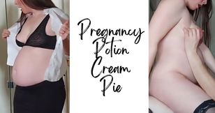 Pregnancy Potion Cream Pie