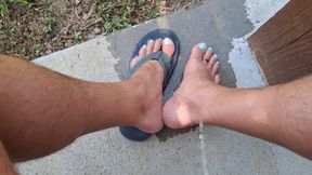 Have you ever pissed on your own feet.