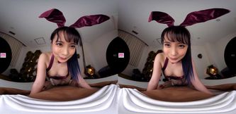 Asian horny bunny VR porn