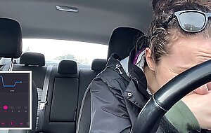 Going thru a drive thru while trying not to cum