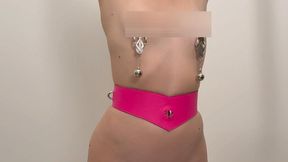 Handcuffed, spanked and anal hooked Jazzyyluxx