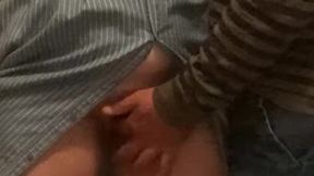 Rundom Slut Babe Gets Fingering From Old Man