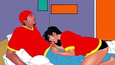 Mia Khalifa loses a bet to Charlie and has to suck and get fucked by his bbc