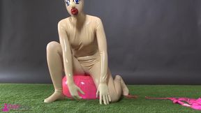 Living Rubberdoll with Silicone Mask