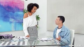 Johnny The One-eyed Python Makes Alina Alis P