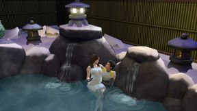 myu hotwife public gangbang at spa onsen hotsprings