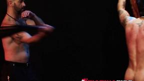 ”Muscular Draven Torres takes a flogging hard & fast & wants more”