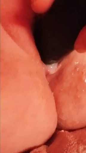Older woman masturbating