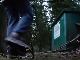 Nerdy Faery Dumpster Void urine at Dusk