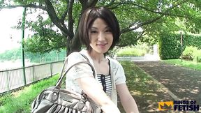 Slim Japanese Girl Plays with a Toy in Her Pussy&#x1F32E;&#xFE0F; Then Gives Head