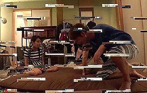 Japanese stepfather fucked 18y daughter