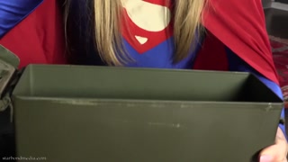 Supergirl defeated by lesbian foot worship Alison Rey &amp; Star Nine TRAILER