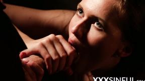 ”Passionate woman enjoys erotic sex with sexy lover”