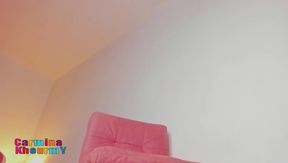 Latina Ebony Trans Beauty Carmina Khourmy Balls Deep In Her Throat