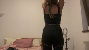 Stretching with farts at night