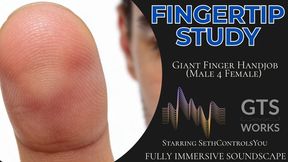 Giant Fingerjob on Tiny Female Subject - Medical Science Roleplay Humiliation Objectification Male Domination by GTS Works (MP3)