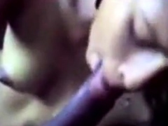 Sinhala Couple's Close-Up Amateur Video from Nugegoda Lodge