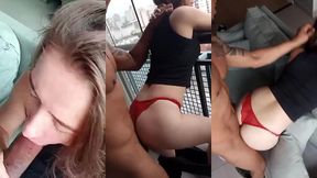 veio pedir ajuda e ganhou linguica! gaucha safada, nova na cidade foi me pedir ajuda e logo tirei minha rola para fora. a safada ajoelhou e saiu arregacada.