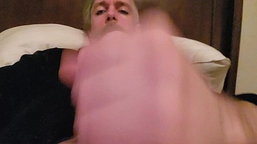Guest room sneaky wank
