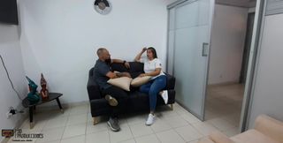 I Meet My Mother-in-law After a Long Trip, I Give Her a Delicious Massage with a Happy Ending Part 1