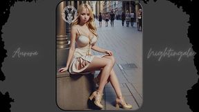 Elegance in Every Glance: Aurora Nightingale'_s Journey of Beauty and Grace Part 9 | #AI | Waifu Models #006