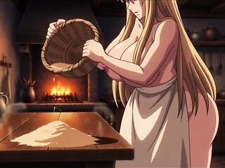 New Bread, New Heat – Ghibli Farm Wife (Created by AI)