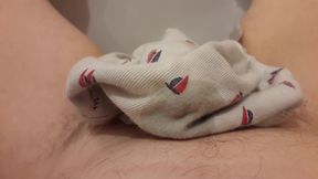 I soak another female panties with urine and cum