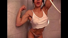 Ruby Rock - Hard Dripping Biceps