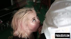 ”Submissive Misha Mayfair keeps coming back for more of Pascal Whites rough assfucking”