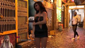 Hotwife Ashley: the husband is home and his wife in a public toilet with BBC ep 35