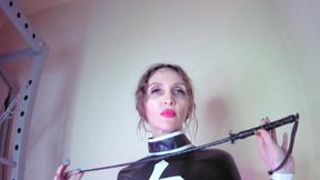 Nun Mistress Eva Latex solo milf BDSM kink goddess dominatrix femdom