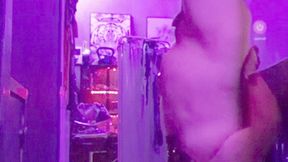 Mistress Tirza Hanging upside down and then whipping part 2