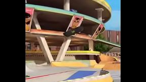 custom flying saucer log roll